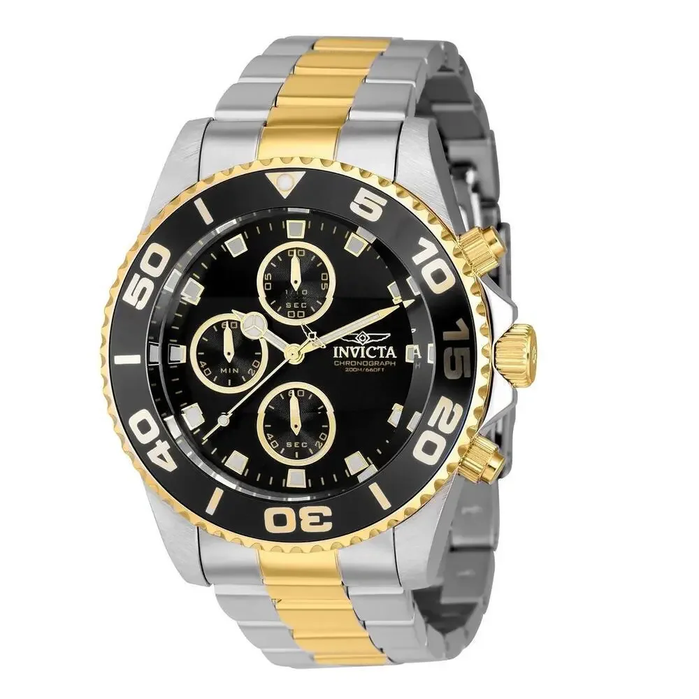 NWT Invicta 43407 Pro Diver | Chronograph | Black | Men's Watch